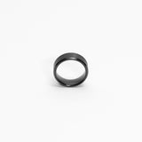 Mesomalas 8mm Mens Black Tungsten Ring img 5