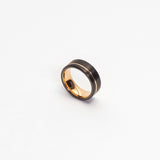 Amarok Pearl Grey Mens Tungsten Ring img 2