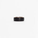 Bombora Black and Rose Gold Mens Tungsten Ring img 6