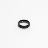 Mesomalas 6mm Mens Black Tungsten Ring img 3