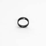 Mesomalas 6mm Mens Black Tungsten Ring img 5