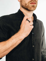 Mesomalas 6mm Mens Black Tungsten Ring img 8