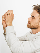 Aureous 8mm Ring Size Mens Gold Tungsten Ring img 7