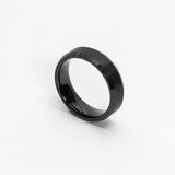 Mesomalas 6mm Mens Black Tungsten Ring - Jackal and Dare