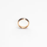 Tesoro 6mm Brushed Pearl Grey Tungsten Ring img 5