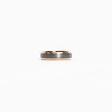 Tesoro 6mm Brushed Pearl Grey Tungsten Ring img 6