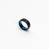 Kludde Black Cobalt Mens Tungsten Ring img 2