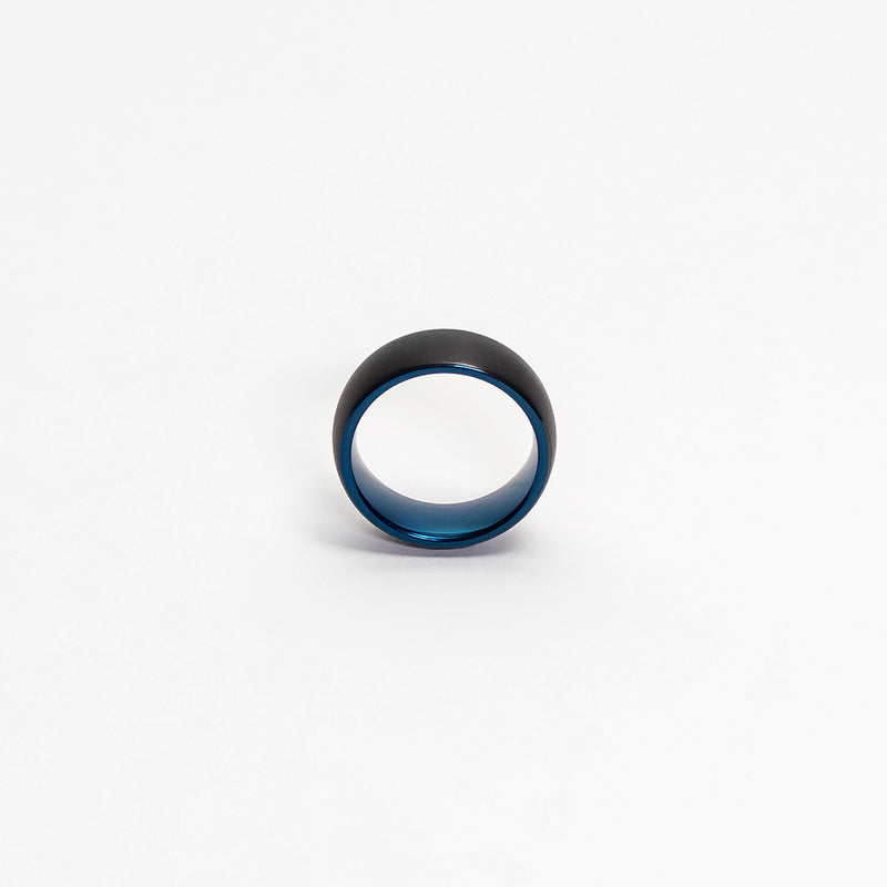 Kludde Black Cobalt Mens Tungsten Ring img 5