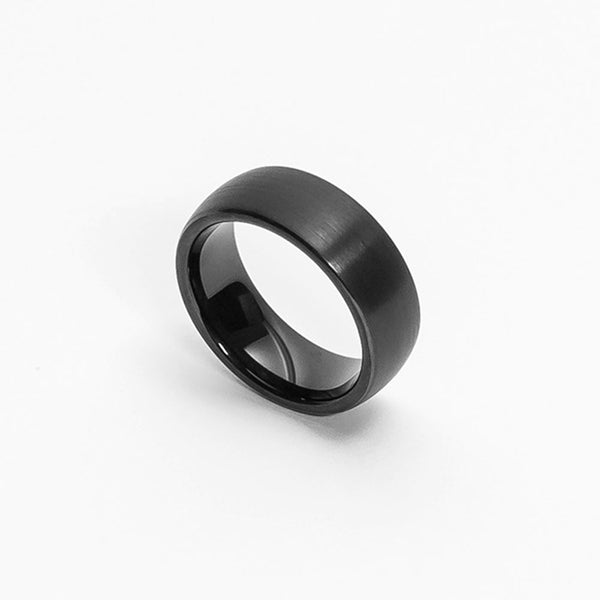 Lupus Gunmetal Grey Tungsten Ring - Jackal and Dare