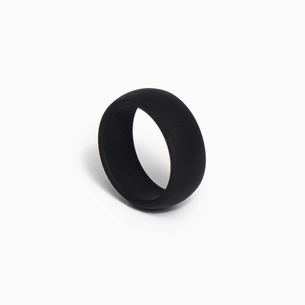Black Silicone Ring