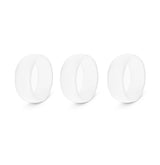 White Silicone Ring 3 Pack - Jackal and Dare